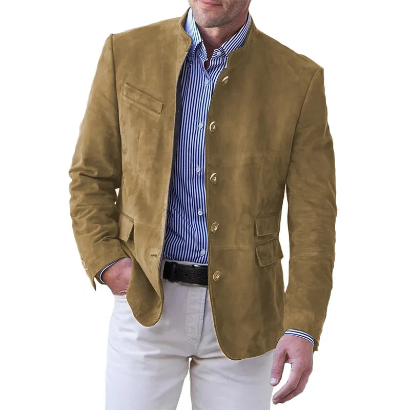 Men's Jacket Tailored Layering-Friendly Reinforced Seams