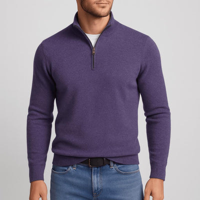 Men’s Sweater Merino Wool V-Neck Regular Fit
