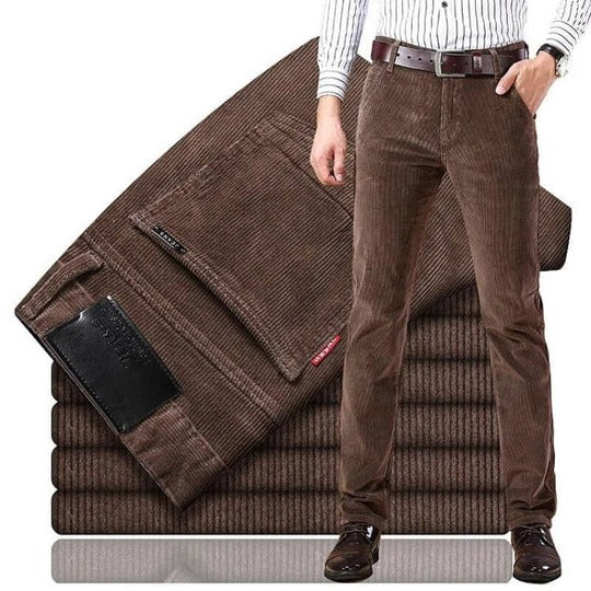 Men’s Trousers Straight-Leg All-Season Comfort