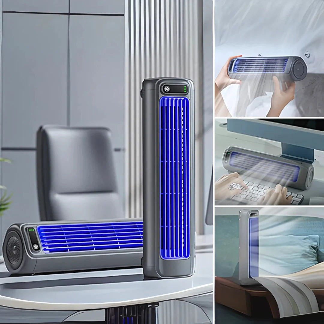 Mini Air Cooler USB-Powered Water Tank 3 Speeds
