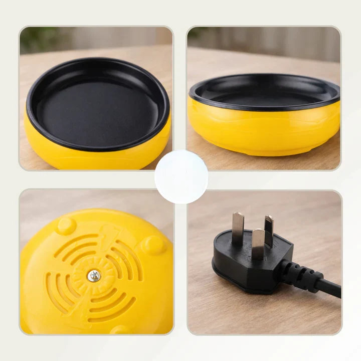 Mini Frying Pan Electric Non-Stick Automatic Shut-Off