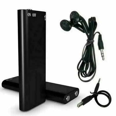 Mini Voice Recorder Voice-Activated Magnetic 13-Hour Battery