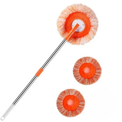 Mop 360° Swivel Head Telescopic Handle Chenille Microfiber