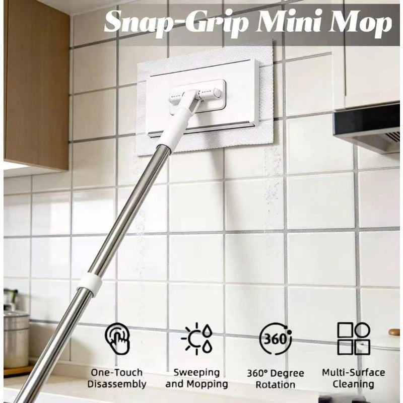 Mop Universal Cloth Grip 360° Swivel Head
