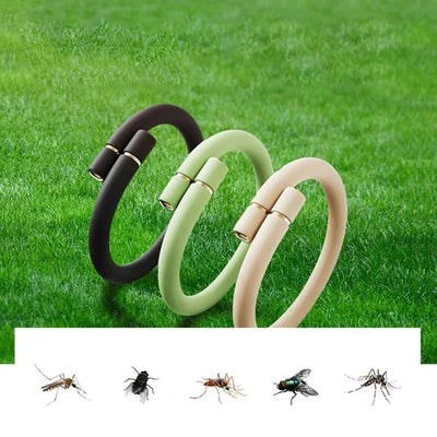 Mosquito Repellent Band Chemical-Free Reusable Battery-Free
