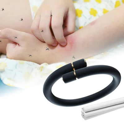 Mosquito Repellent Band Chemical-Free Reusable Battery-Free