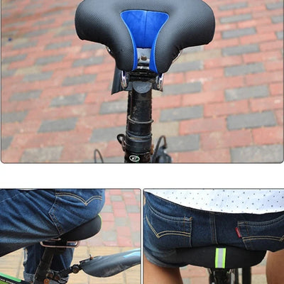 Mountain Bike Saddle Noseless Ergonomic Shock Absorbing