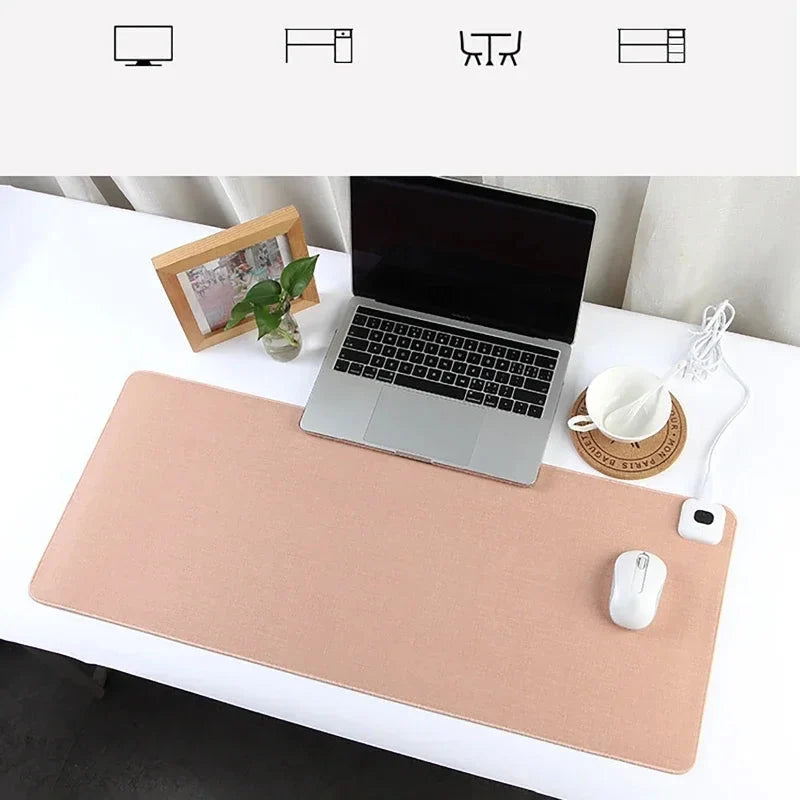 Mouse Pad Heated Adjustable Temperature & Auto Shutoff