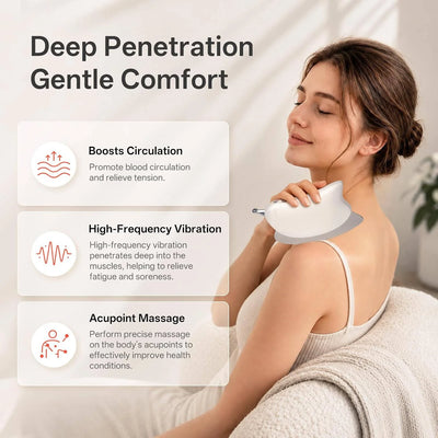 Muscle Scraper Cordless Heat & Vibration 60-Min Battery