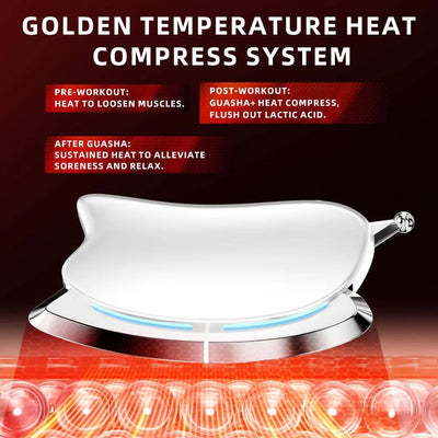 Muscle Scraper Cordless Heat & Vibration 60-Min Battery