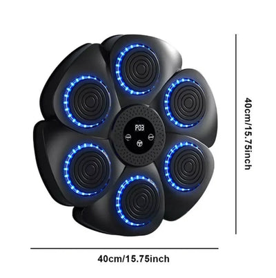 Music Boxing Pad Interactive Target Zones & Rhythm Guides