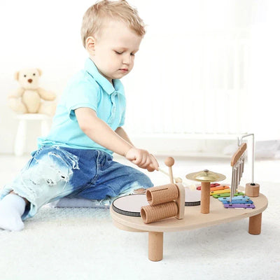 Musical Activity Table Xylophone Drums & Bell