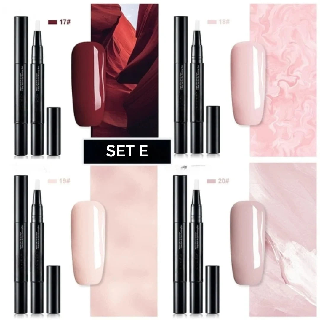 Nail Art Pen Precision Tip Fast-Drying Gel Color