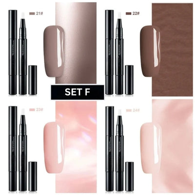 Nail Art Pen Precision Tip Fast-Drying Gel Color