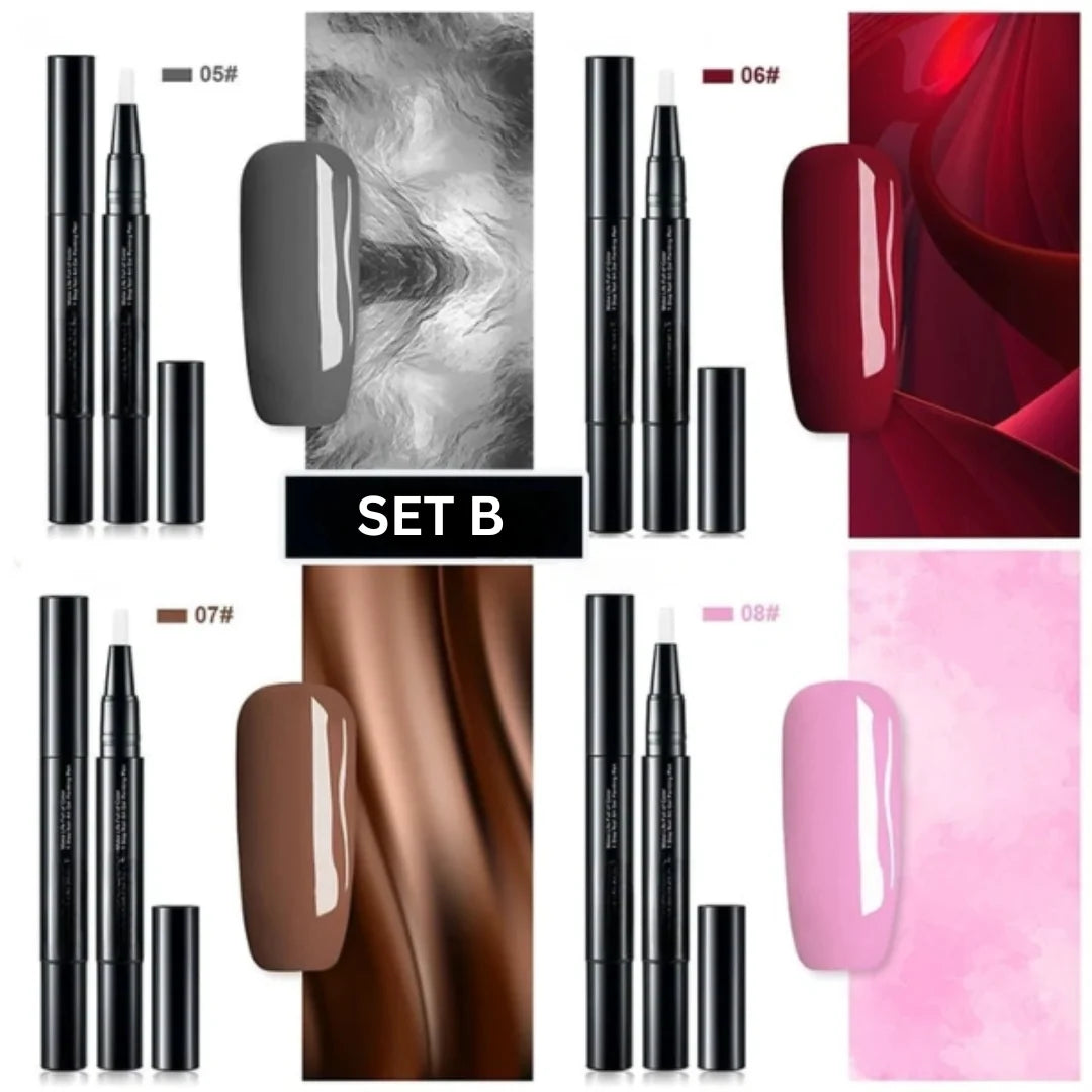 Nail Art Pen Precision Tip Fast-Drying Gel Color