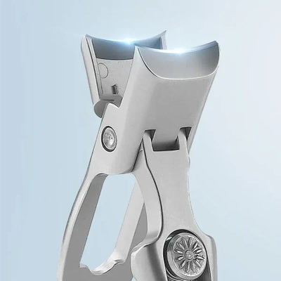 Nail Clipper Carbon Steel Wide Jaw Built-In Catcher