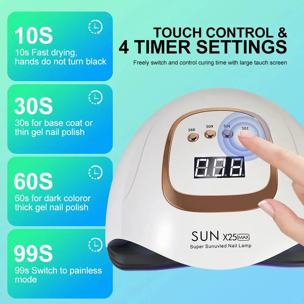 Nail Lamp UV LED Auto Sensor & Timer