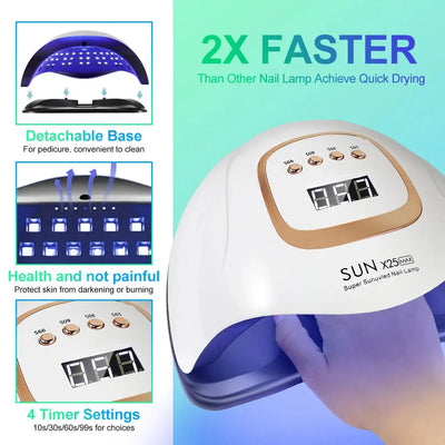 Nail Lamp UV LED Auto Sensor & Timer