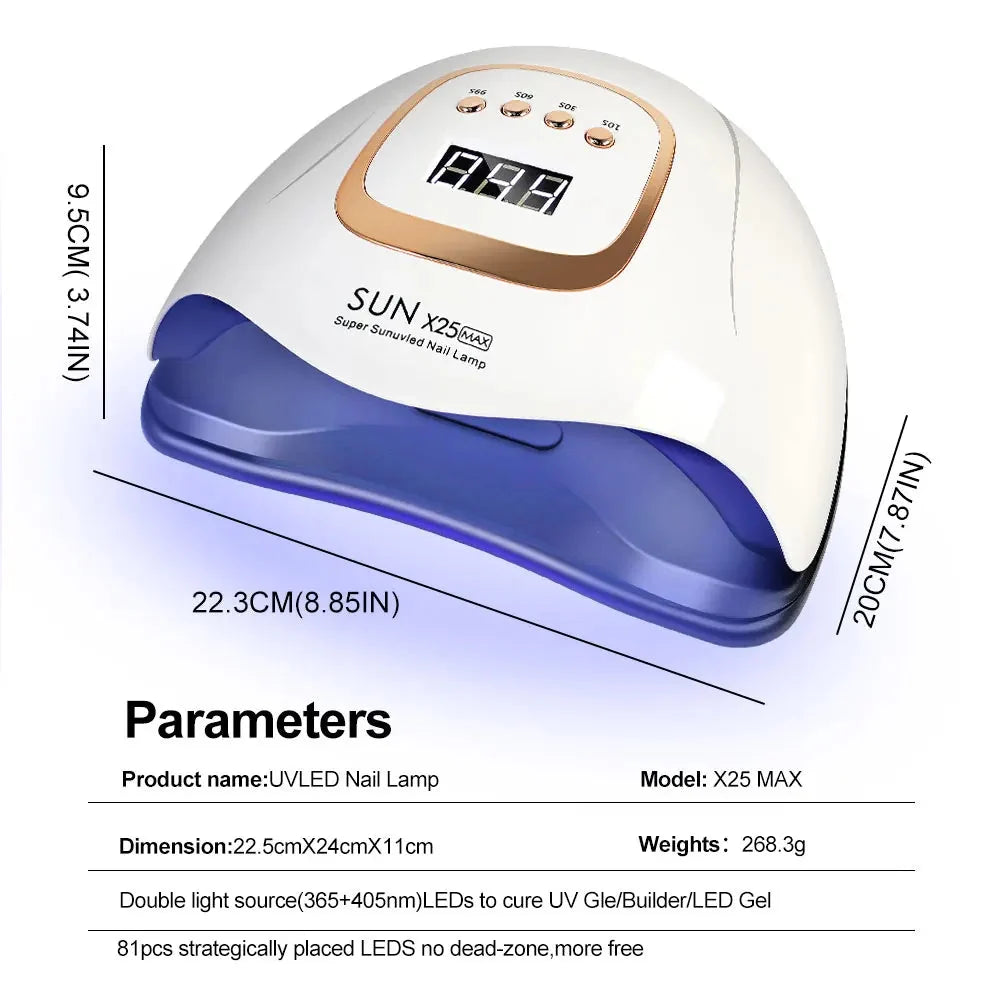 Nail Lamp UV LED Auto Sensor & Timer
