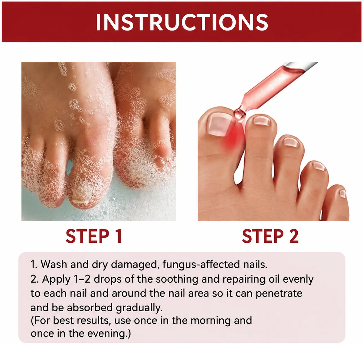 Nail Repair Serum Strengthening Dropper 10ml