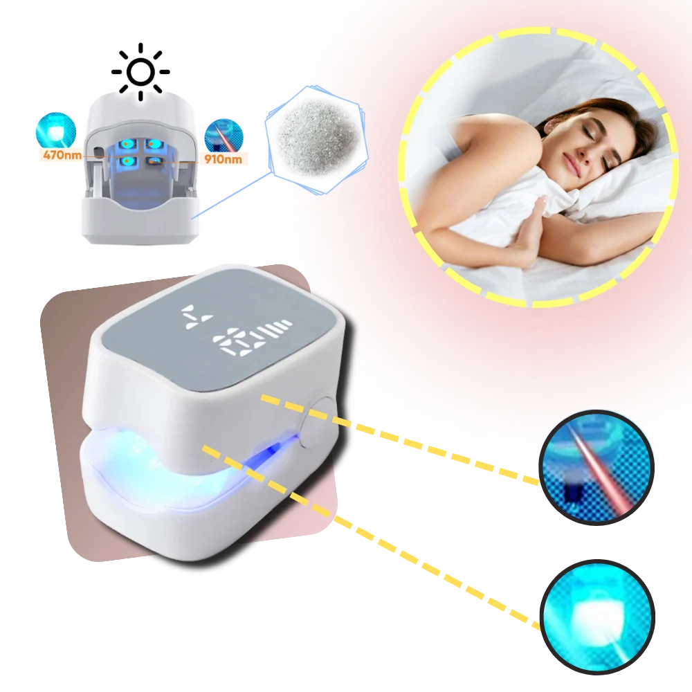 Nail Treatment Device Dual Cold Laser & Blue Light