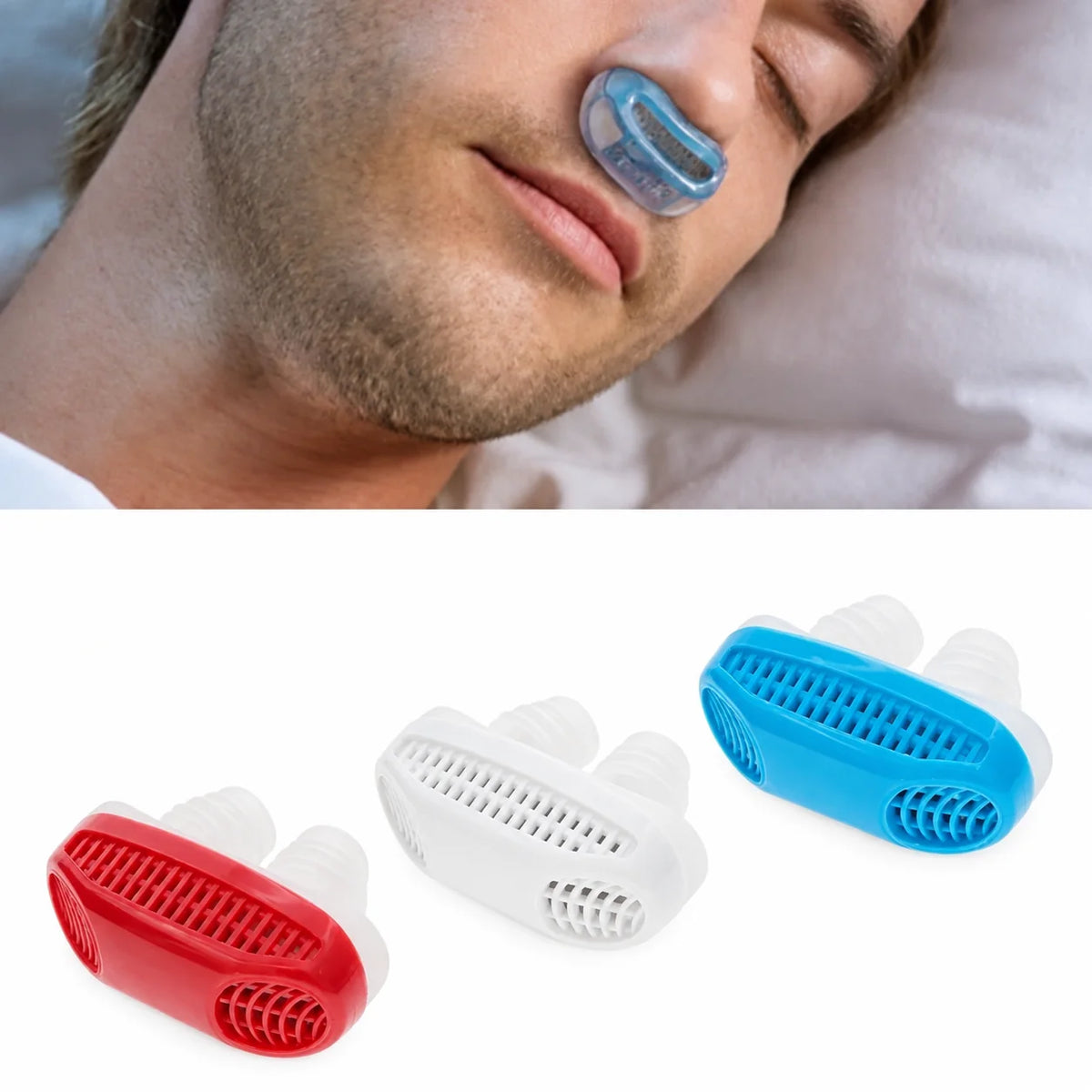Nasal Dilator Mask-Free Low-Profile Quiet