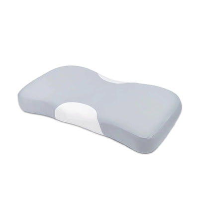 Neck Pillow Contoured Memory Foam Dual-Height Support Cooling Cover