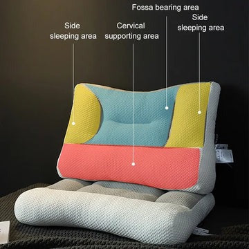 Neck Pillow Contoured Multi-Zone Support Machine Washable