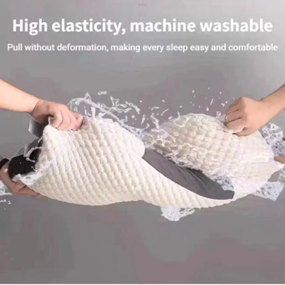 Neck Pillow Ergonomic Breathable Knitted Cover