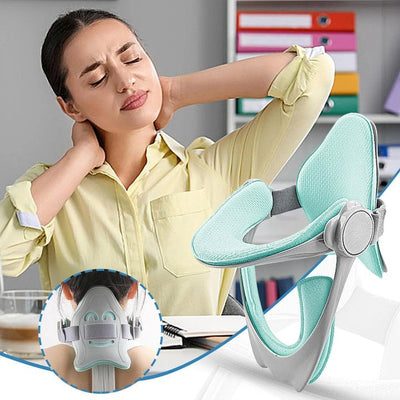 Neck Traction Device Adjustable Air & Soft Foam