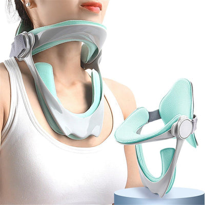 Neck Traction Device Adjustable Air & Soft Foam