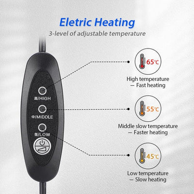 Neck Traction Stretcher 5-Level Adjustable USB Heating