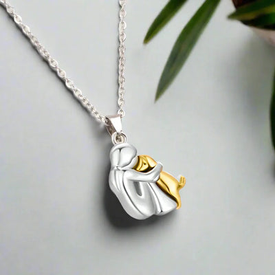 Necklace Dog Lover Silhouette Adjustable Chain Plated Finish