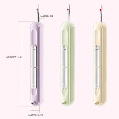 Needle Threader & Seam Ripper Dual-Ended Stainless Steel Wire