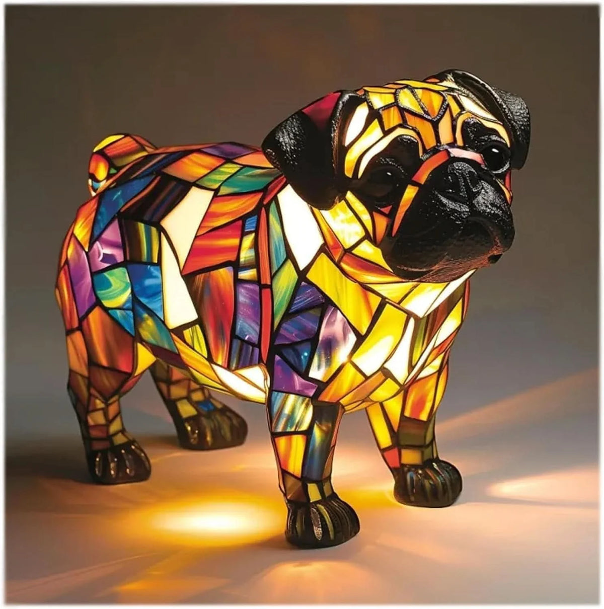 Night Lamp Animal-Shaped Warm LED & USB-Powered