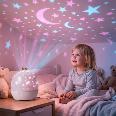 Night Light & Projector Starry & Underwater Dim Light
