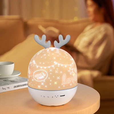 Night Light Projector Stars, Ocean & Animal USB Rechargeable