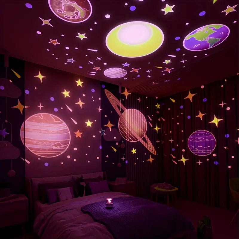 Night Light Projector Stars, Ocean & Animal USB Rechargeable