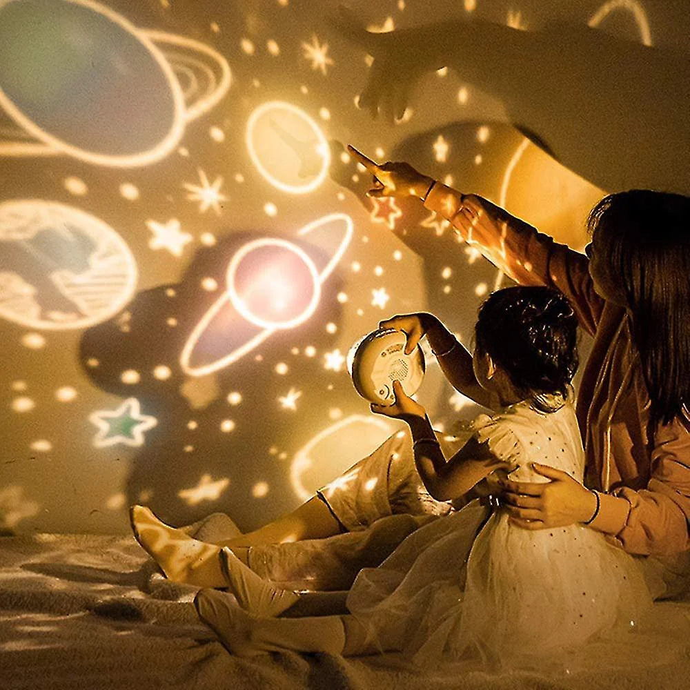 Night Light Projector Stars, Ocean & Animal USB Rechargeable