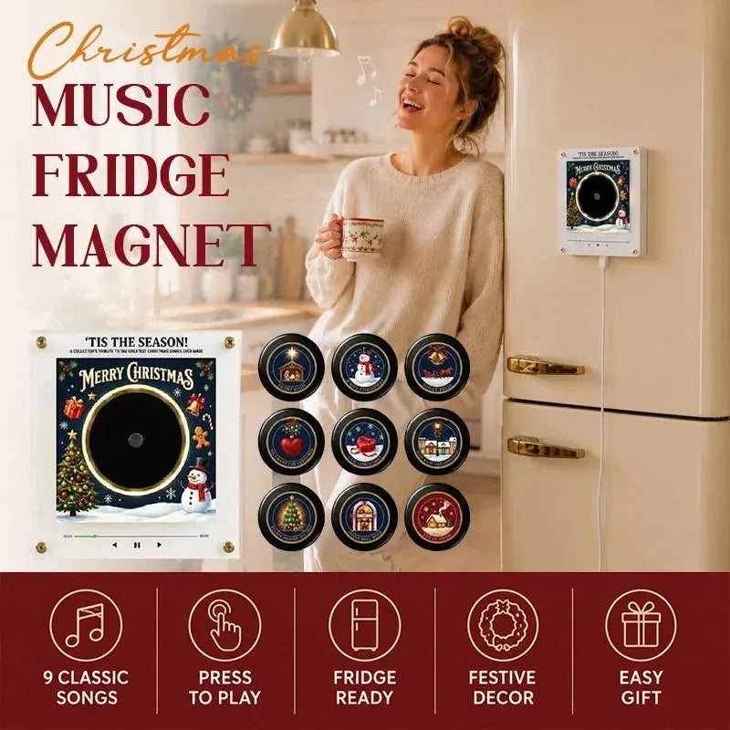 Night Light Rotating Vinyl Disc NFC Activated Magnetic Mount