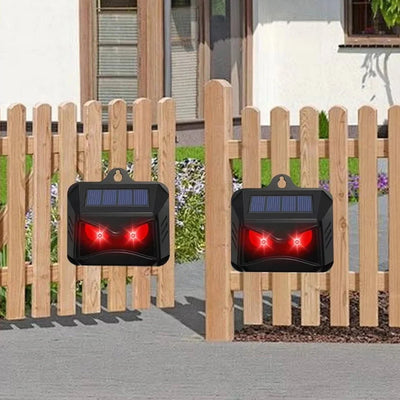 Outdoor Animal Repellent Solar-Powered Ultrasonic Adjustable Frequency