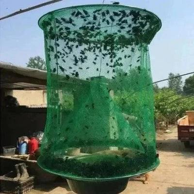Outdoor Fly Trap Bait-Based Hanging & Reusable