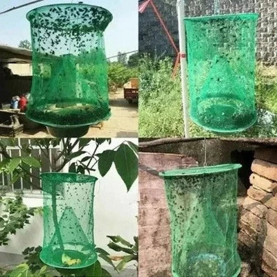 Outdoor Fly Trap Bait-Based Hanging & Reusable