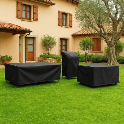 Outdoor Furniture Cover Water-Repellent Polyester Tear-Resistant UV & Frost-Resistant