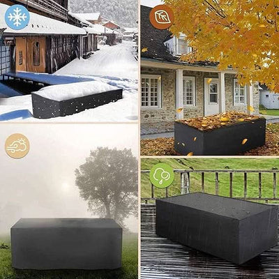 Outdoor Furniture Cover Water-Repellent Polyester Tear-Resistant UV & Frost-Resistant