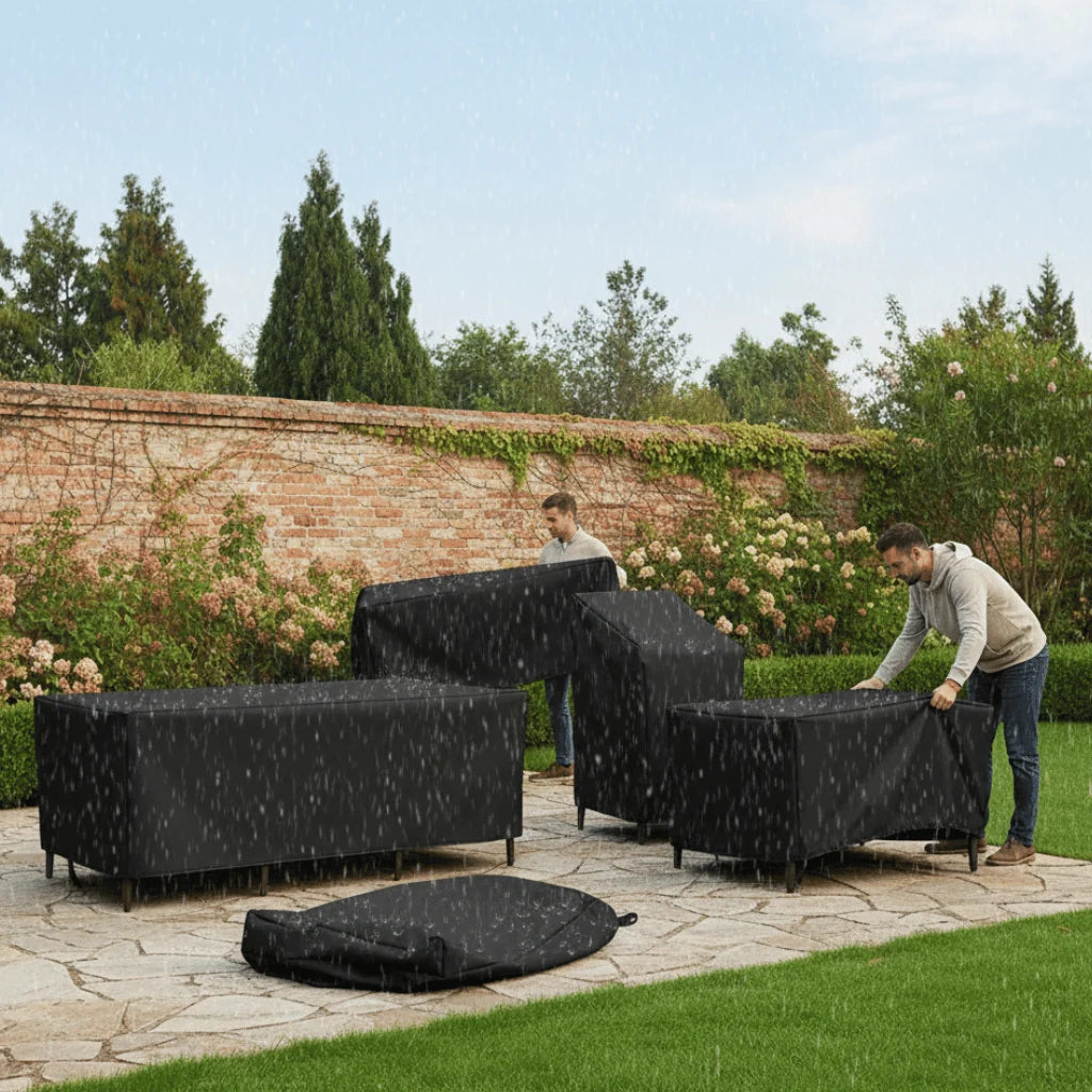 Outdoor Furniture Cover Water-Repellent Tear-Resistant UV & Frost Protection