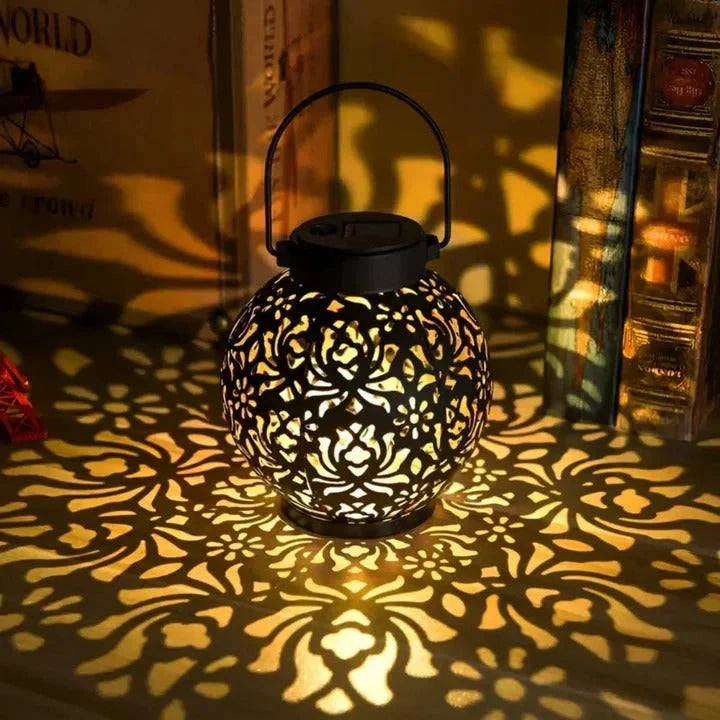 Outdoor Pendant Light Solar LED Remote Dimmable Long Cord