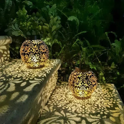 Outdoor Pendant Light Solar LED Remote Dimmable Long Cord