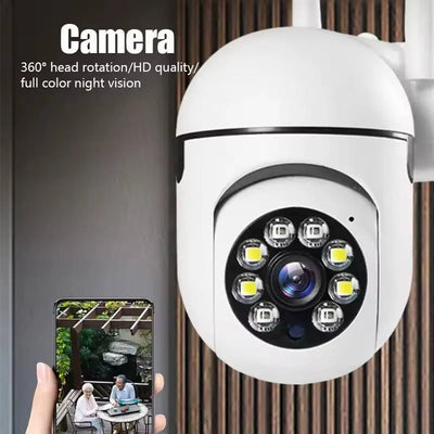 Outdoor Security Camera Pan & Tilt Night Vision