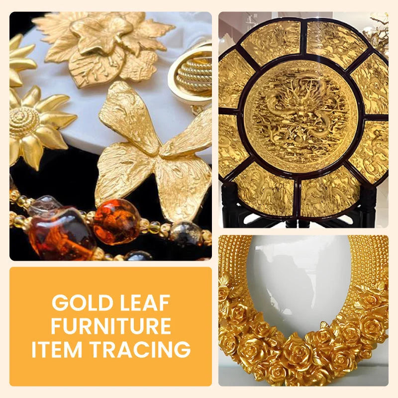Paint Metallic Gold Shimmering Water-Based